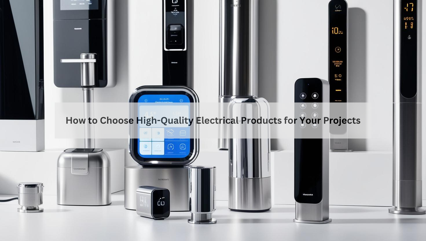 How to Choose High-Quality Electrical Products for Your Projects