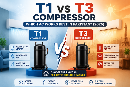 T1 vs T3 Compressor AC