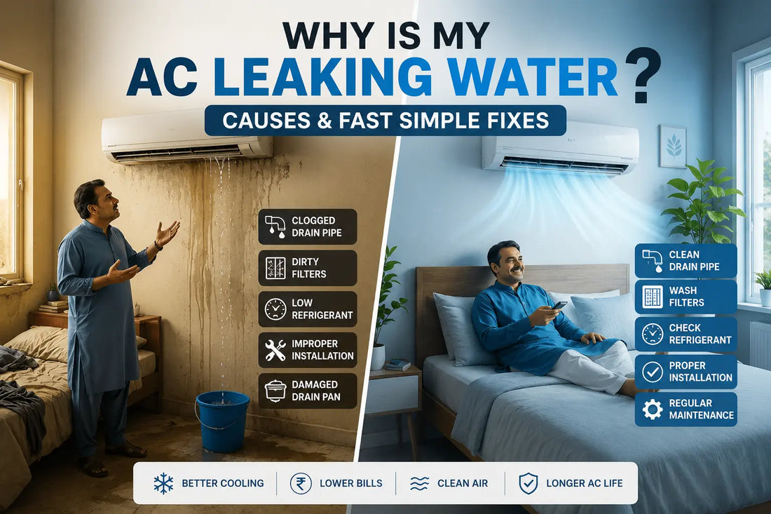 Why Is Your AC Leaking Water?
