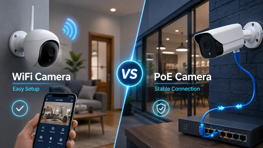 WiFi Vs PoE CCTV Cameras