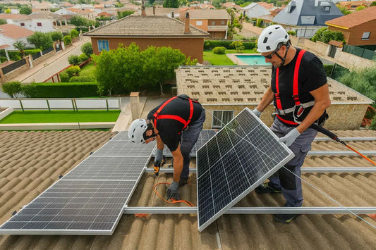 How Solar Panels Are Mounted on Roofs