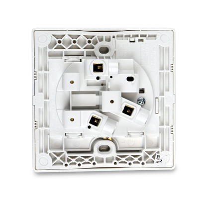 Pieno 13A 3 Pin Flat Switched Socket Single with Neon