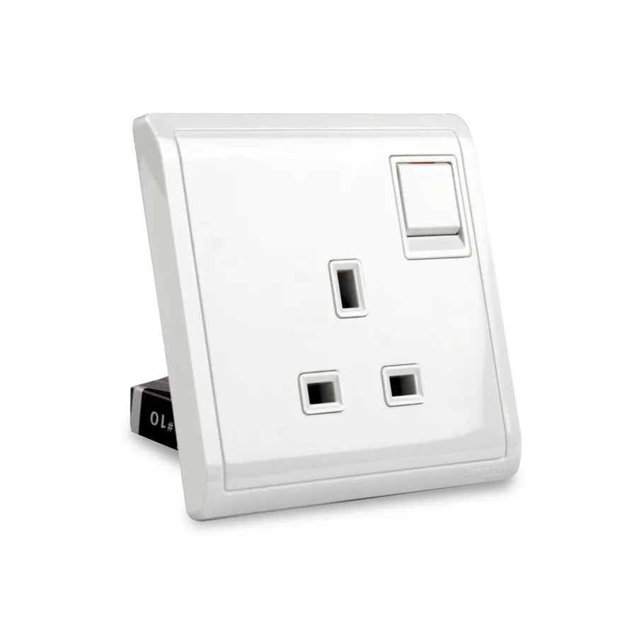 pieno 1 4 gang 1 way switch with fluorescent locator Price in Pakistan