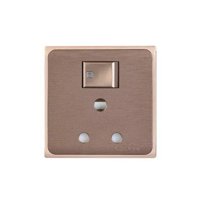 Clopal Focus Series 1 switch + 1 socket Outlet Price in Pakistan Main image