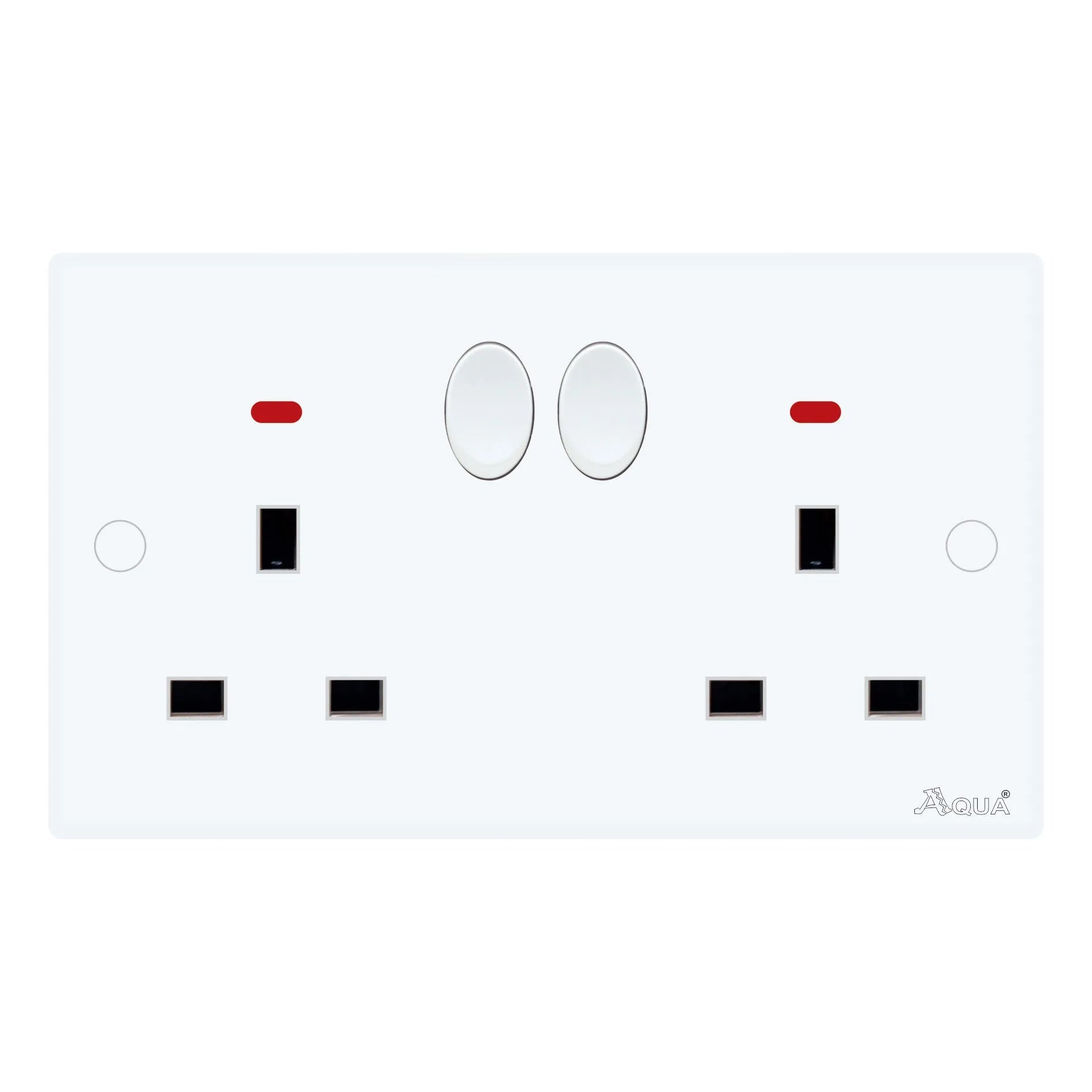 AQUA DYNASTY DOUBLE 13 AMP FLAT SOCKET PLUS SWITCH Price in Pakistan