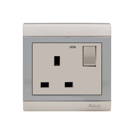 Aqua Bravo 13amp Flat Pin Switch Socket Price in Pakistan