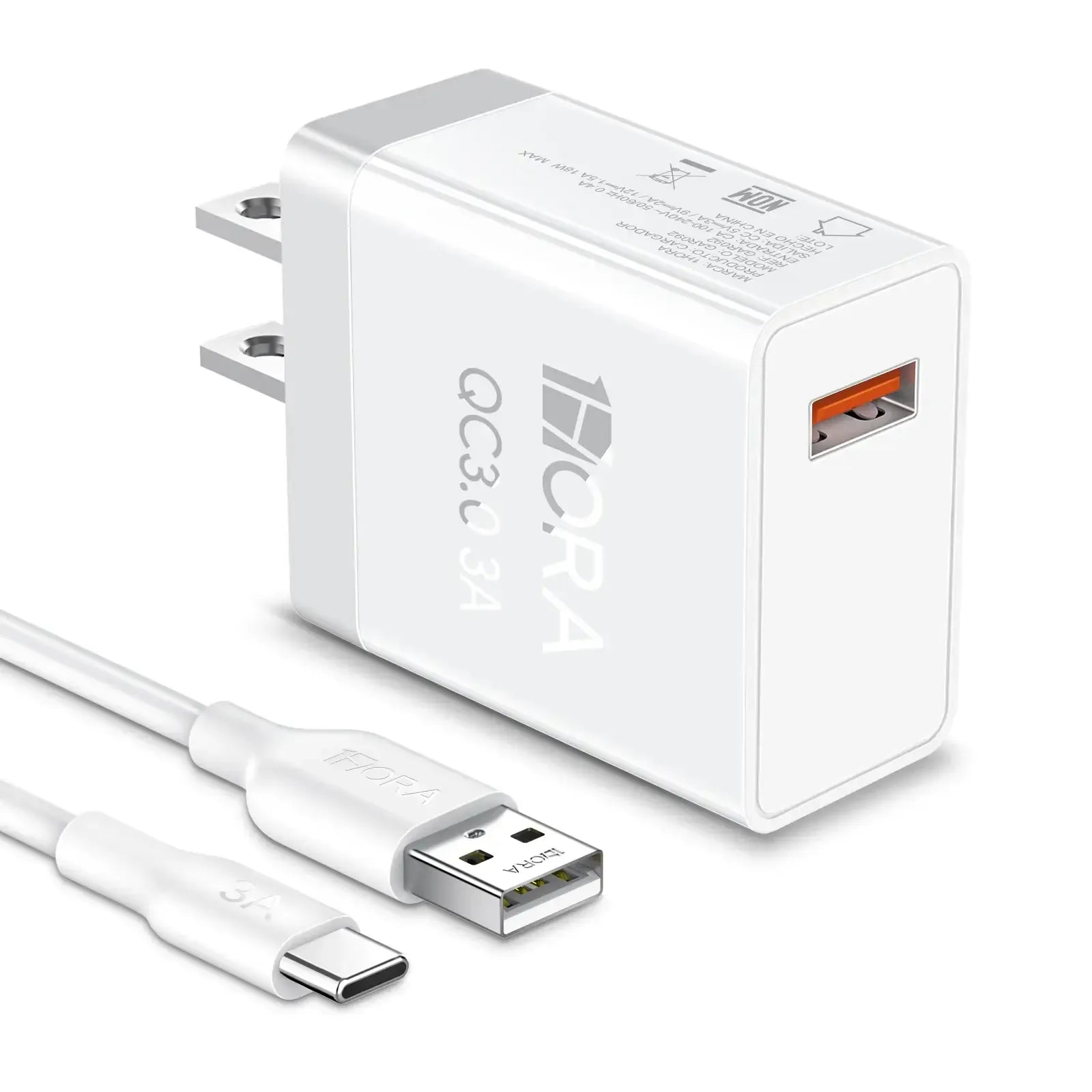 1HORA 18W Fast Charger White Price in Pakistan