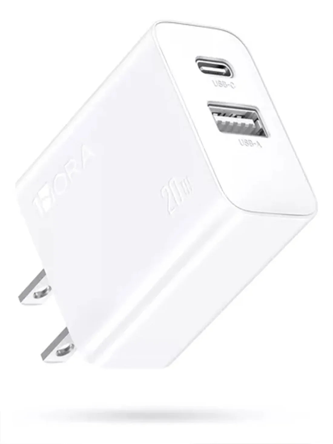 1HORA Charger Dual U+C PD20W C-Port USB-Port Price in Pakistan  Main image