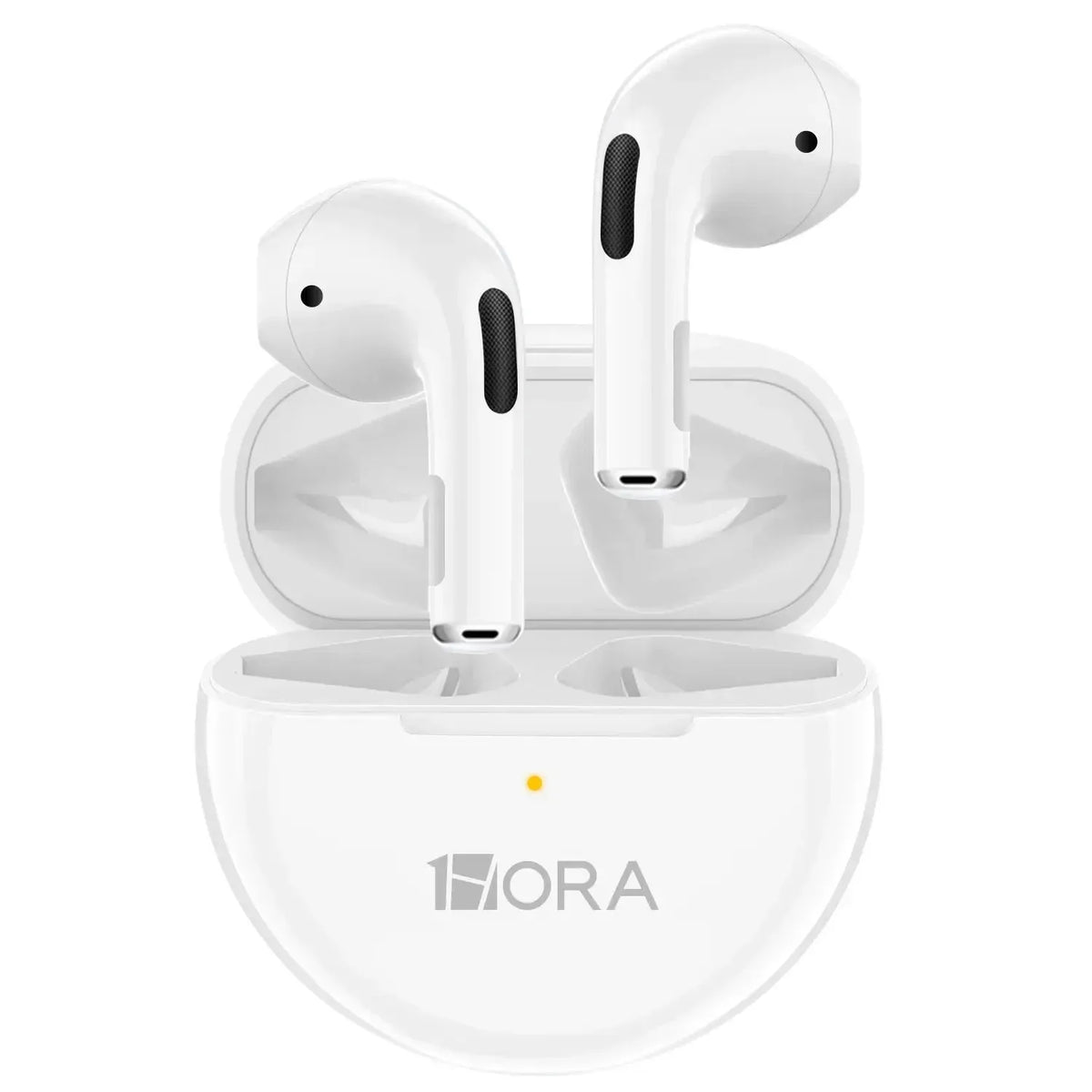 1HORA Wireless Circular Earphones White Price in Pakistan Main image