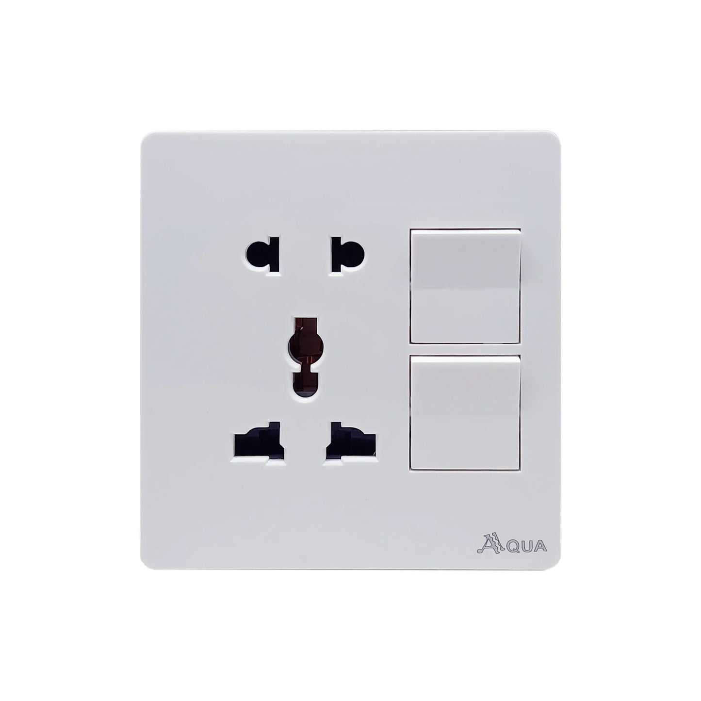 AQUA TWO SWITCH PLUS ONE SOCKET PLUS MULTI FUNCTION SOCKET Price in Pakistan