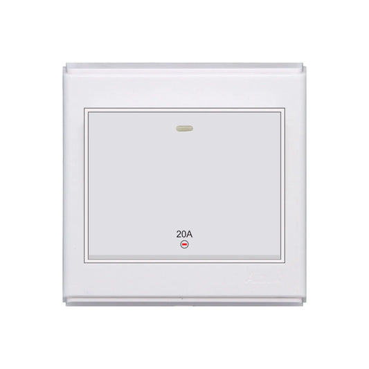 AQUA SAPPHIRE 20 AMP DOUBLE POLE SWITCH WITH LED Price in Pakistan