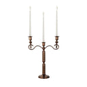 3 Metal Burma Candlestick