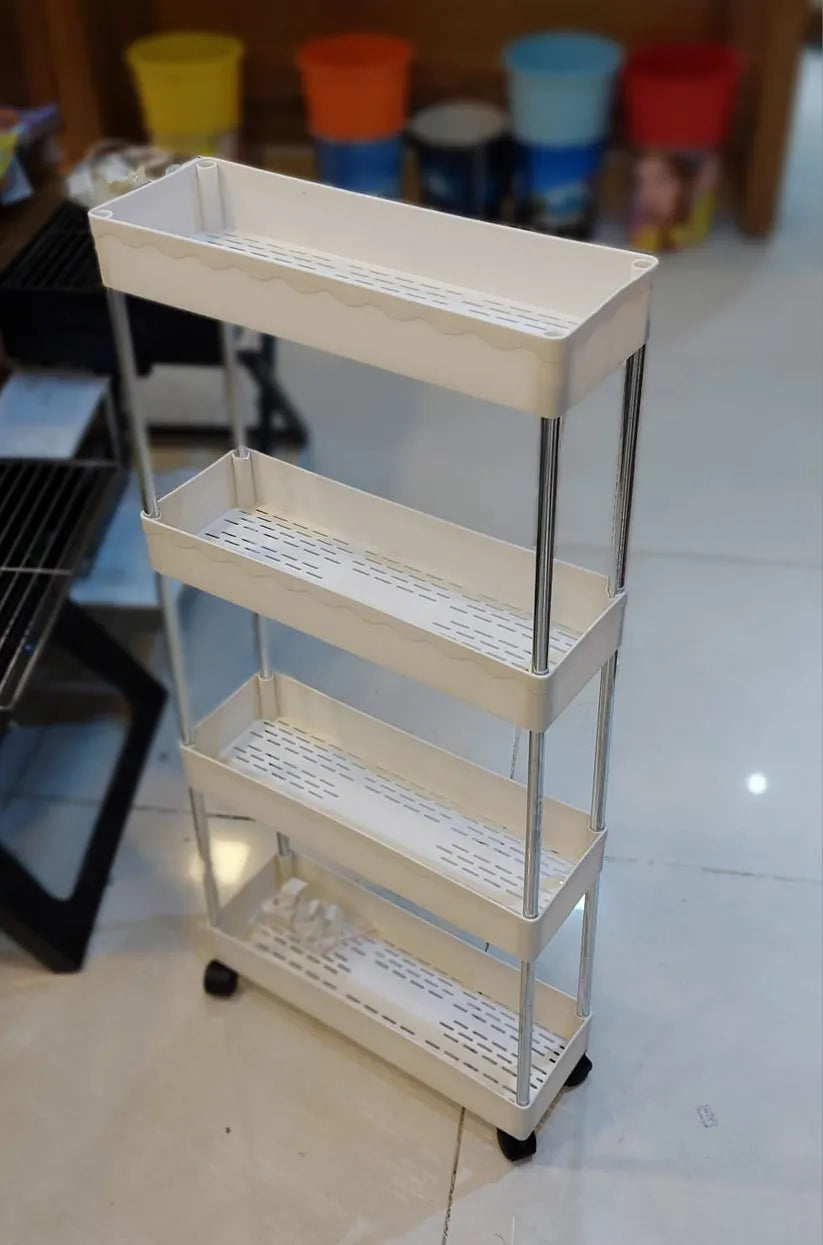 4 Layer Smart Cart Trolley Secondary image