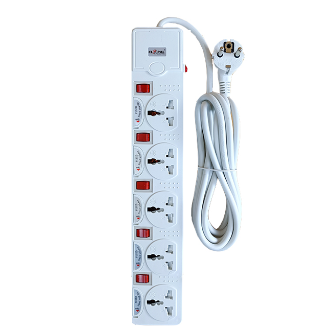 Clopal CP-154 5-Way Extension Socket with Fuse Protection Price in Pakistan