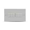 Wilco W1286/0 6 Gang 1 Way Switch