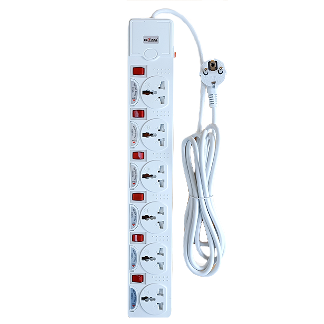 Clopal CP-164 6-Way Extension Socket with Fuse Protection Price in Pakistan