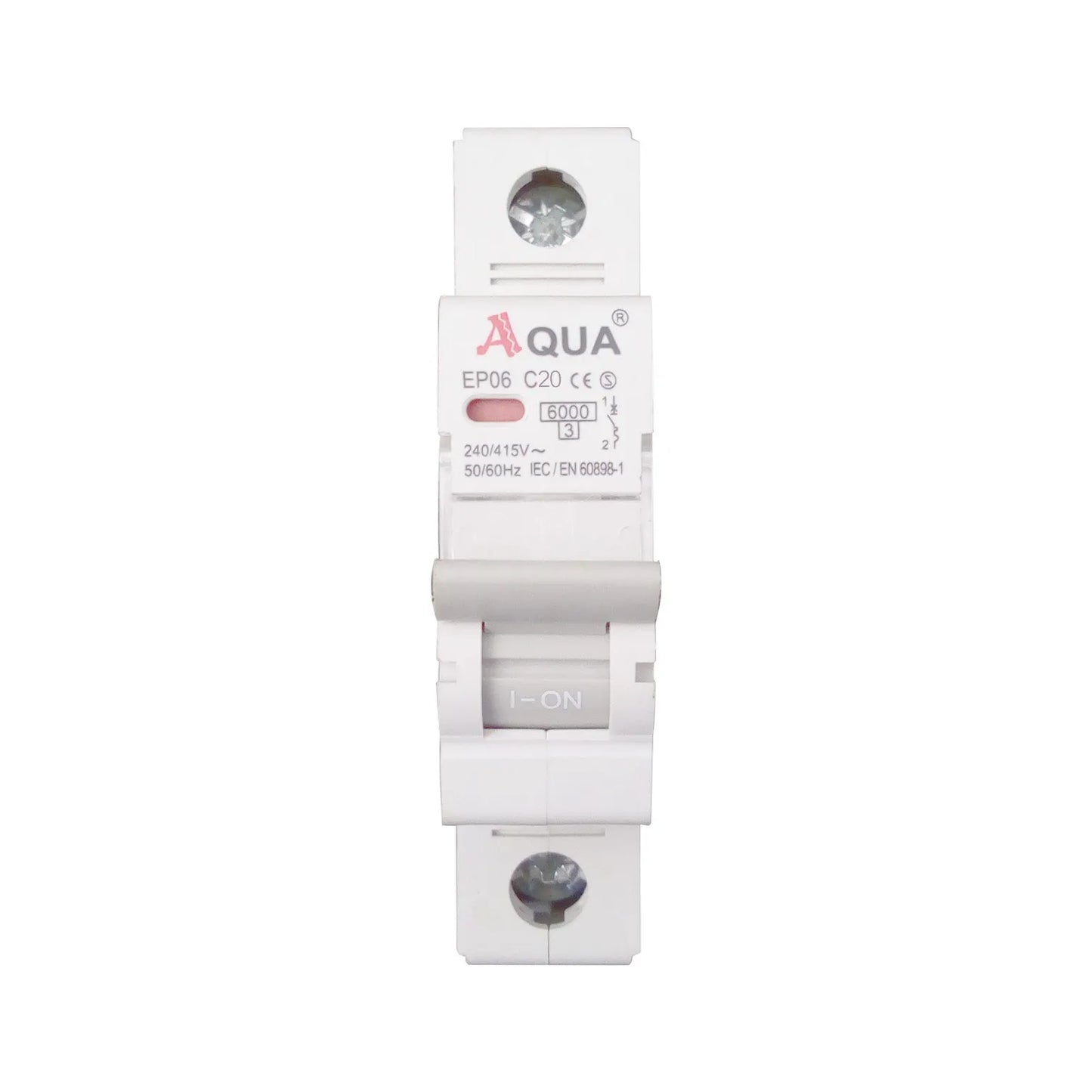 AQUA SINGLE POLE 20 AMP MCB BREAKER Price in Pakistan