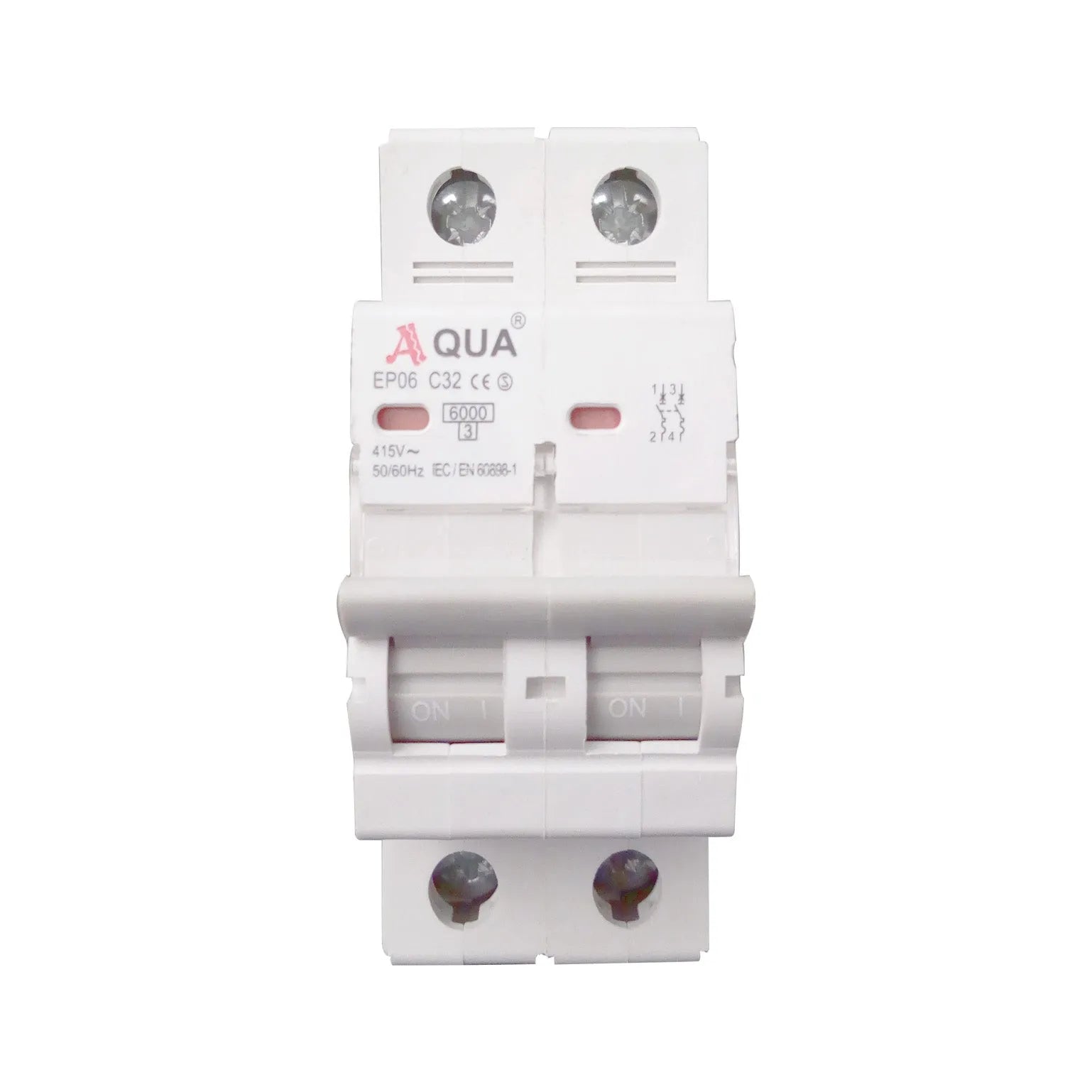 AQUA DOUBLE POLE 32 AMP MCB BREAKER Price in Pakistan