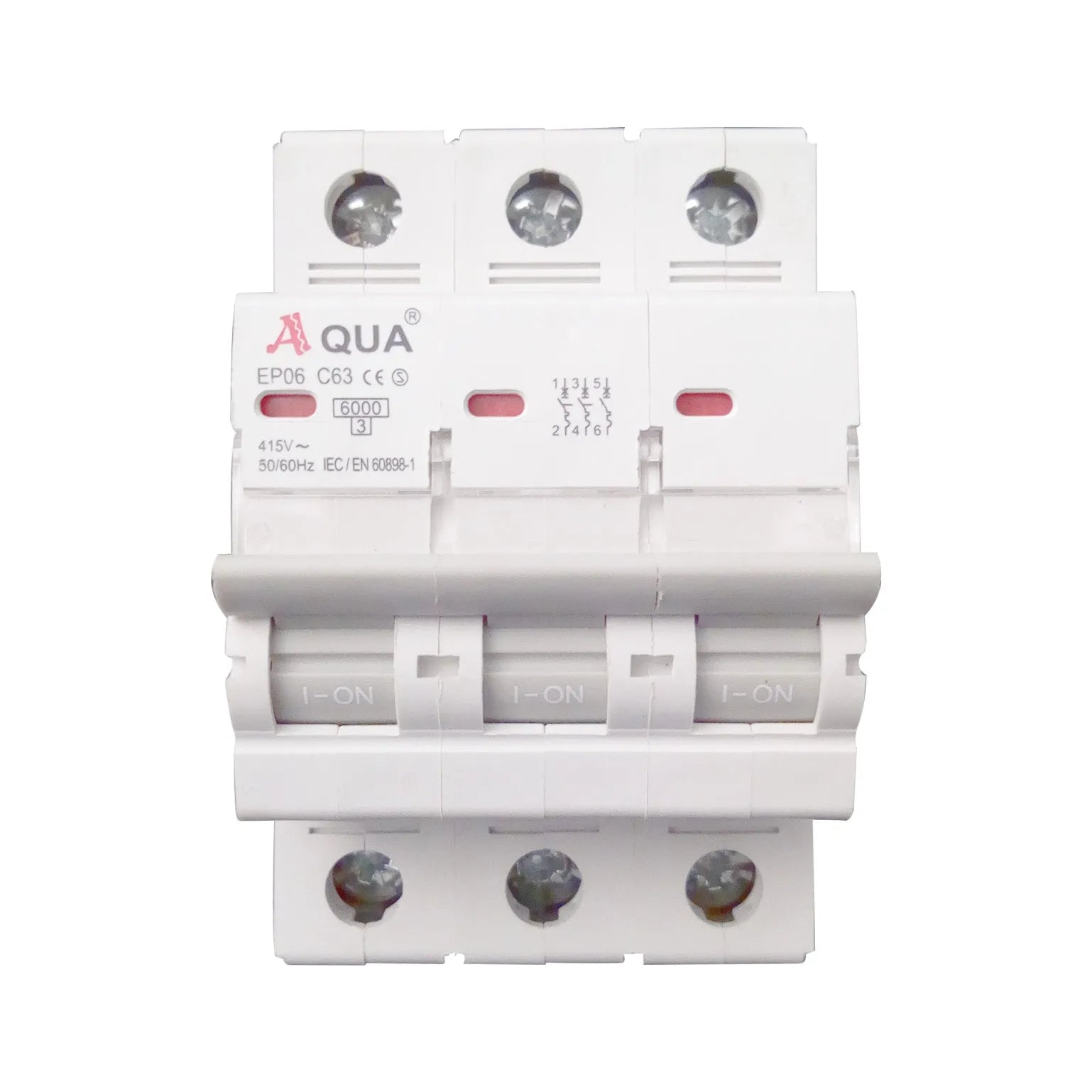 AQUA THREE POLE 63 AMP MCB BREAKER Price in Pakistan