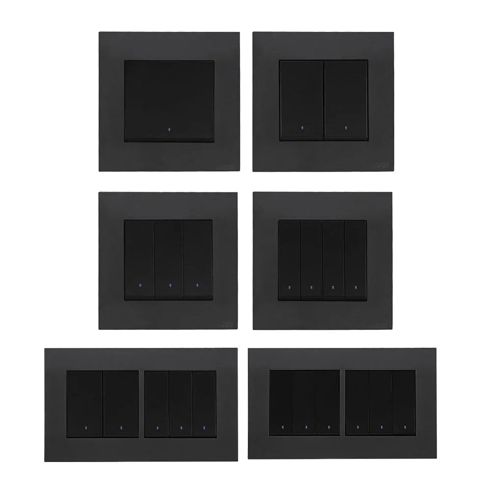 akoya 1 6 gang 2 way switch with indicator Price in Pakistan