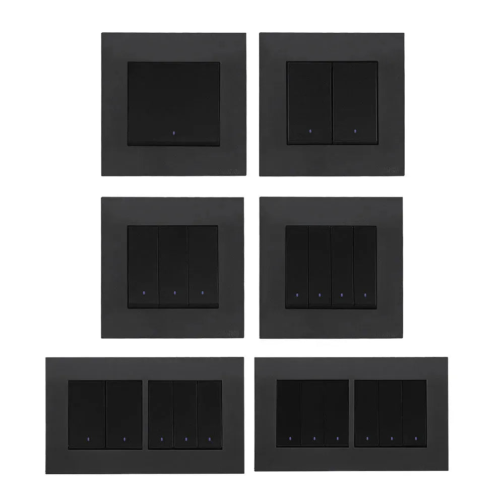 akoya 1 6 gang 2 way switch with indicator Price in Pakistan