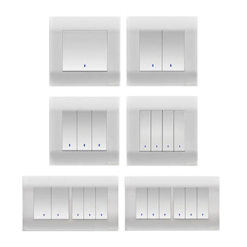 scintilla 1 8 coloured gang flush switch Price in Pakistan