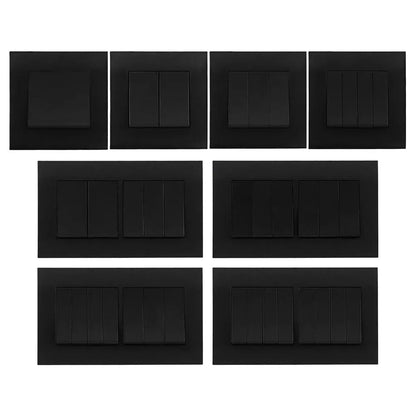 Orange Akoya 5 Gang Flush Switch Gun Metallic Price in Pakistan