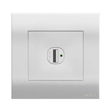 Akoya 2 Gang 8 wire 8 contact Data Outlet Black Price in Pakistan