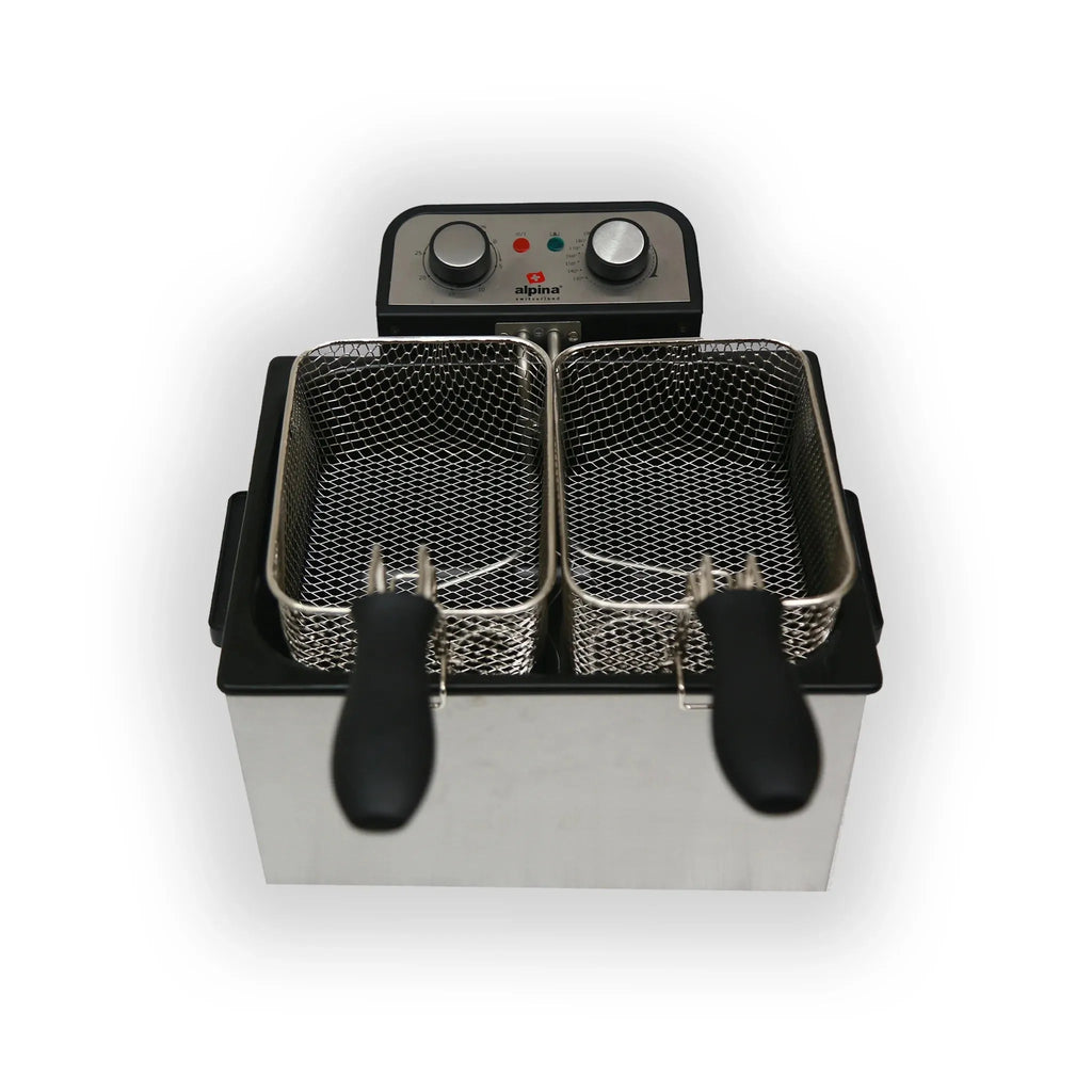 Alpina SF-4008 S.S Deep Fryer Twin bowl