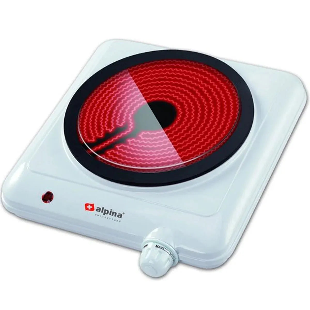 Alpina Glasstop Single Ceramic Hotplate   Price in Pakistan Main image