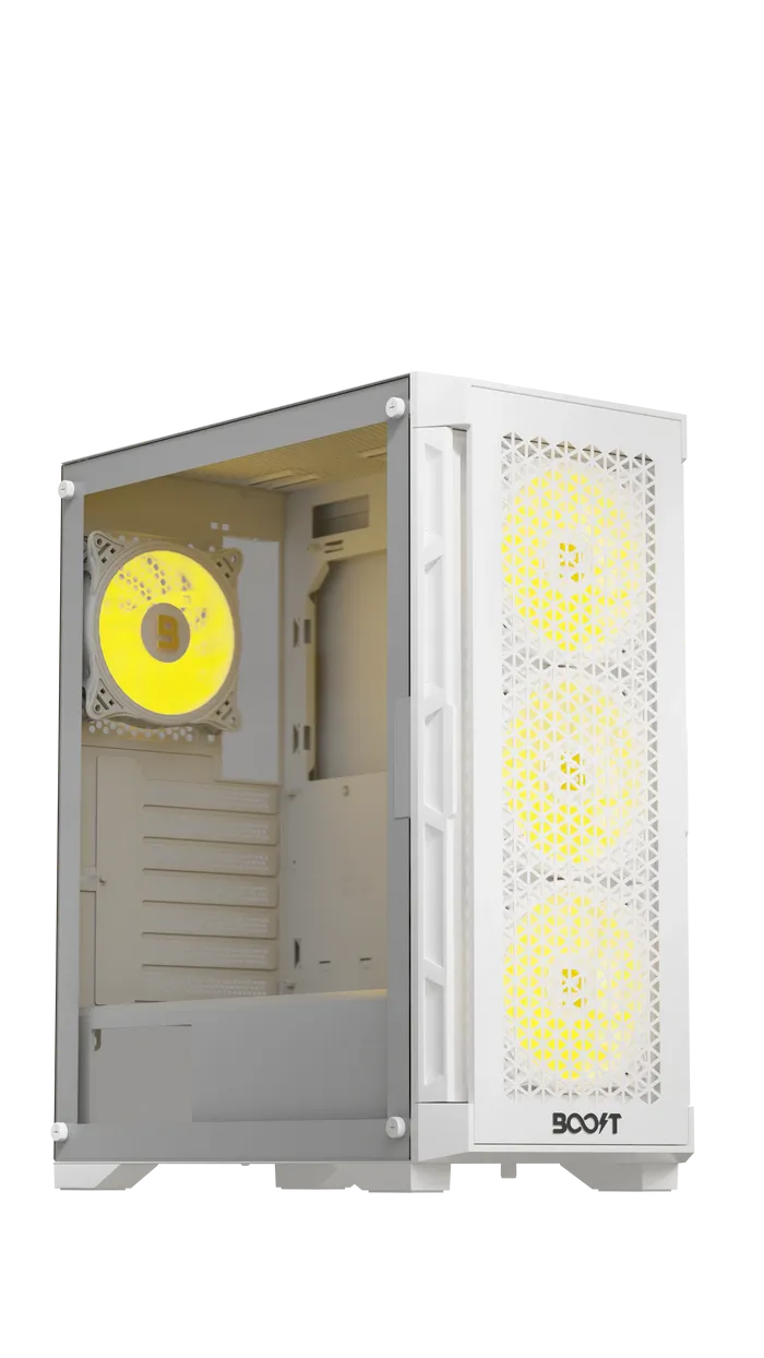 Boost Enclosure Pro Series P300 with 4 ARGB Fans Price In Pakistan