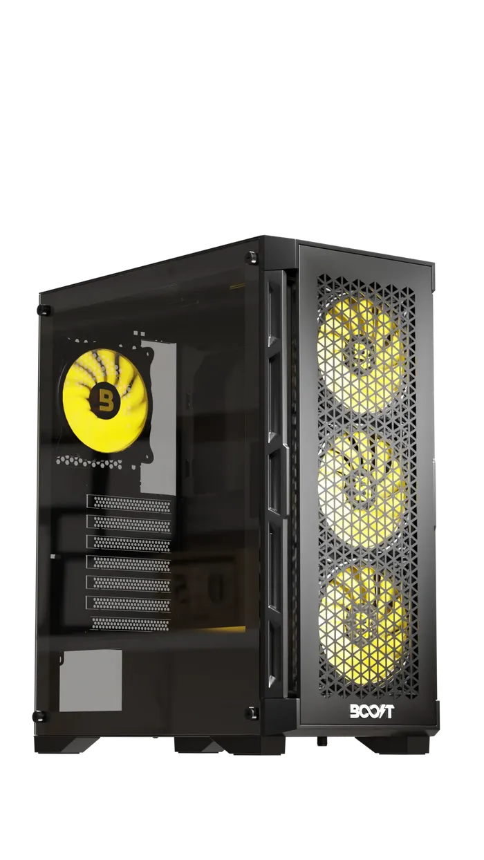 Boost Enclosure Pro Series P300 with 4 ARGB Fans Price In Pakistan