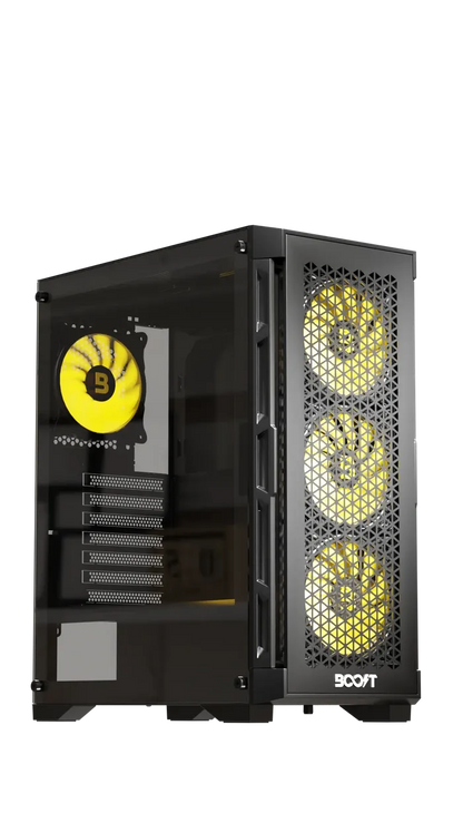 Boost Enclosure Pro Series P300 with 4 ARGB Fans Price In Pakistan