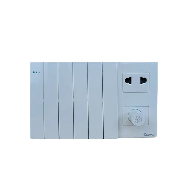 Clopal Cloud Series 6 Gang Switch Price in Pakistan  Main image