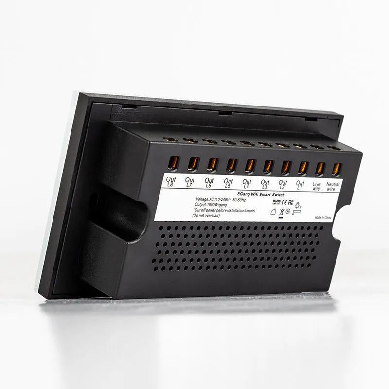 bluedot smart wifi 8 gang switch black Price in Pakistan