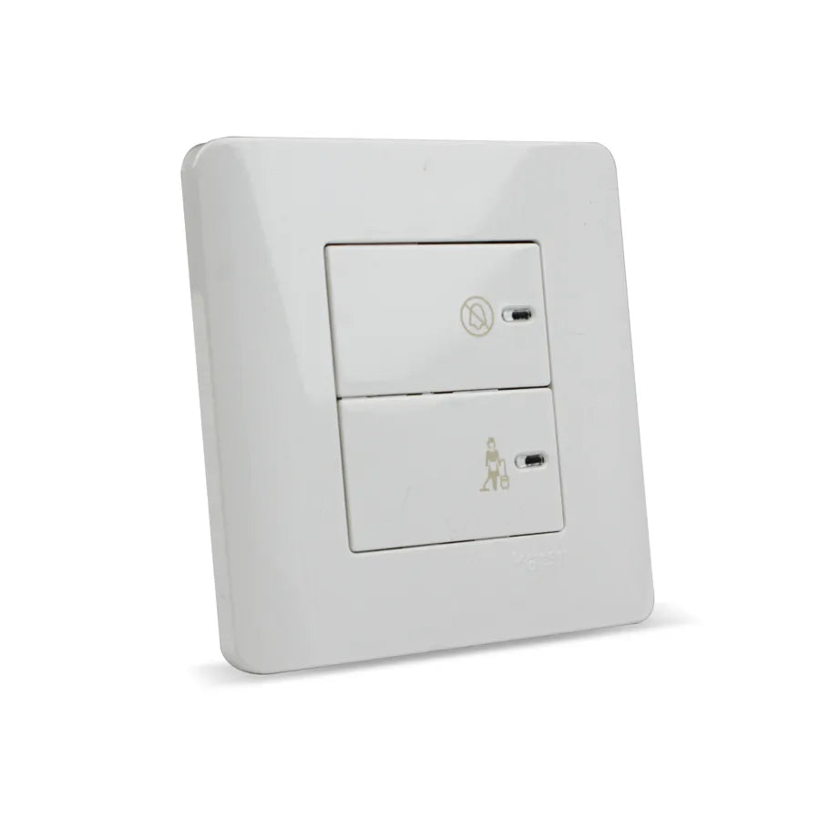 Zencelo Flat Double Pole Switch White Price in Pakistan