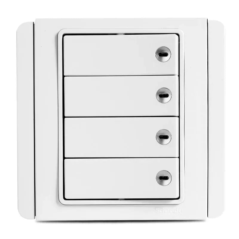Zencelo 1 4 Gang Flat Switch Price in Pakistan