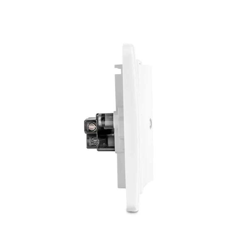 Neo 1 Gang 2 way Switch Horizontal  White with LED and Fluorescent Secondary image