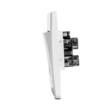 neo 1 4 gang horizontal grey silver with led Price in Pakistan