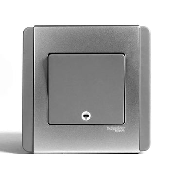 neo 1 4 gang horizontal grey silver with fluorescent Price in Pakistan