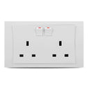 Vivace 13A 3 Pin Flat Duplex Switch Socket