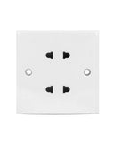 E-Series 2 Pin Twin Universal Switch Socket 10A