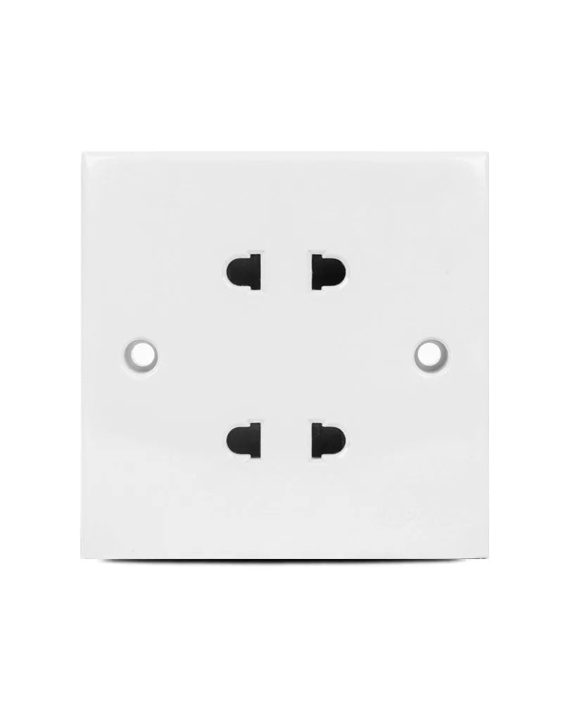 E-Series Twin Universal Switch Socket Price in Pakistan