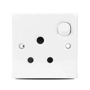 E-Series 15A 3 Pin Round Switch Socket