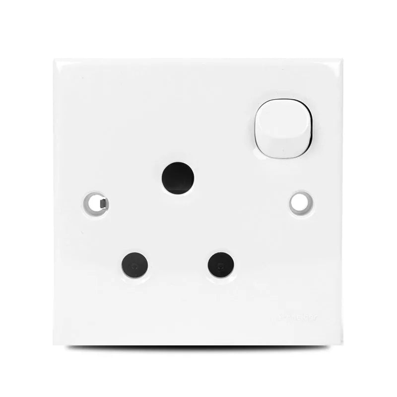 neo 1 gang 2 way switch horizontal white with led and fluorescent Price in Pakistan Main image