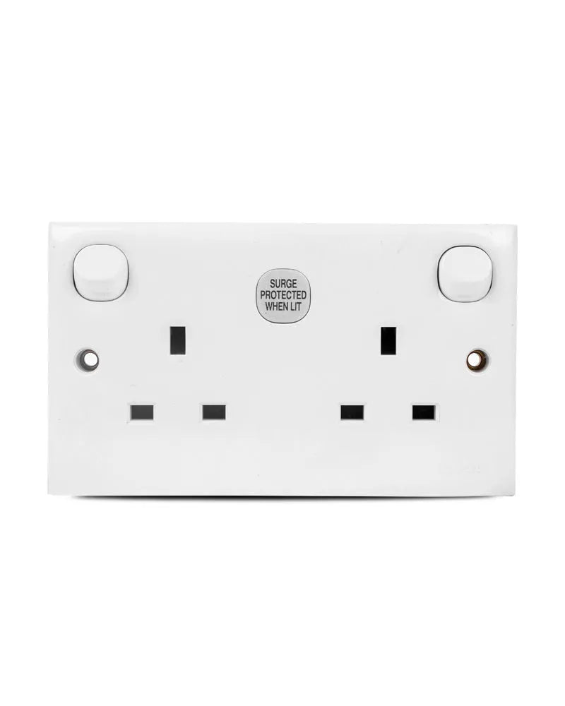 Neo 1 3 Gang Vertical Grey Silver With LED Price in Pakistan Main image