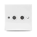 E-Series 1-2 Gang TV Outlet