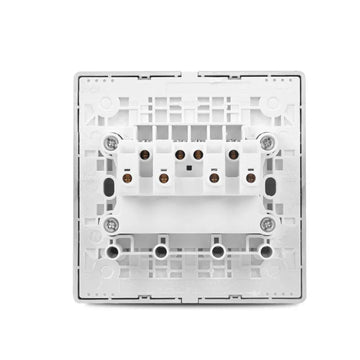 Zencelo 3 Pin Round Switch Socket White Price in Pakistan