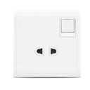 Pieno 10A 2 Pin Universal Switched Socket
