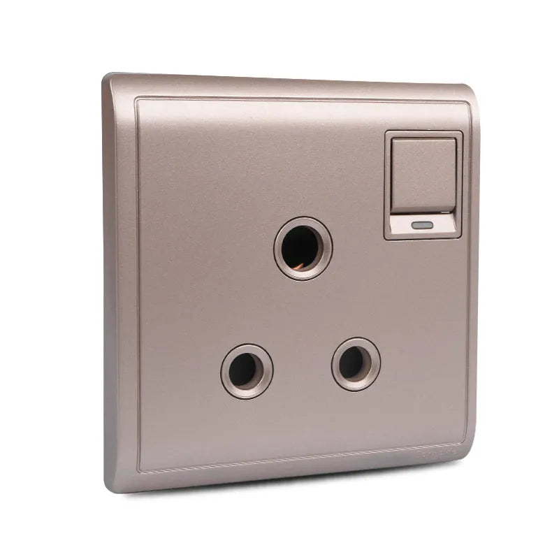 pieno 1 4 gang 1 way switch with fluorescent locator Price in Pakistan